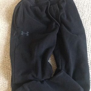 under armour black joggers